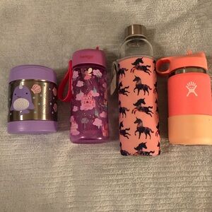 Girls Hydroflask, Bentgo, Skip Hop Zoo w/Narwhal & Unicorns!!